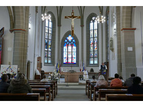 Dankgottesdienst der Kommunionkinder (Foto: Karl-Franz Thiede)